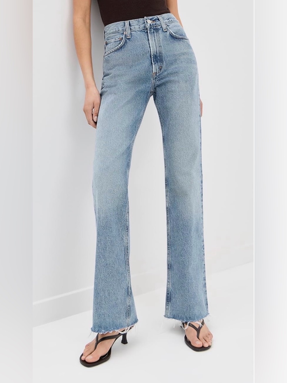 Agolde Leena Baby Flare Jeans in Stage
